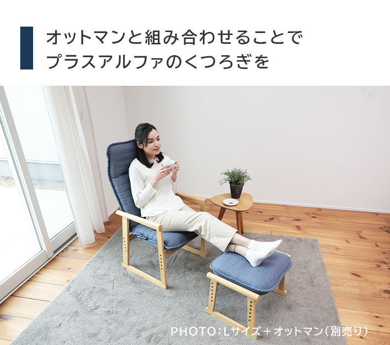 Lサイズ セレクトチェアの機能