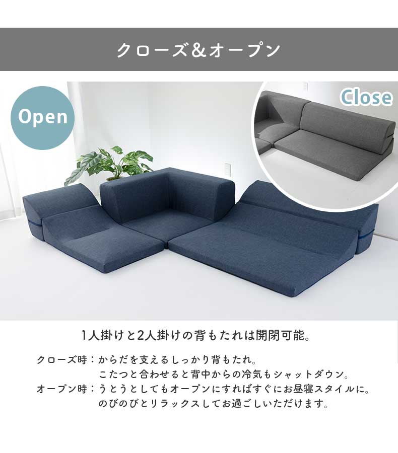 コーナーソファ A318の機能