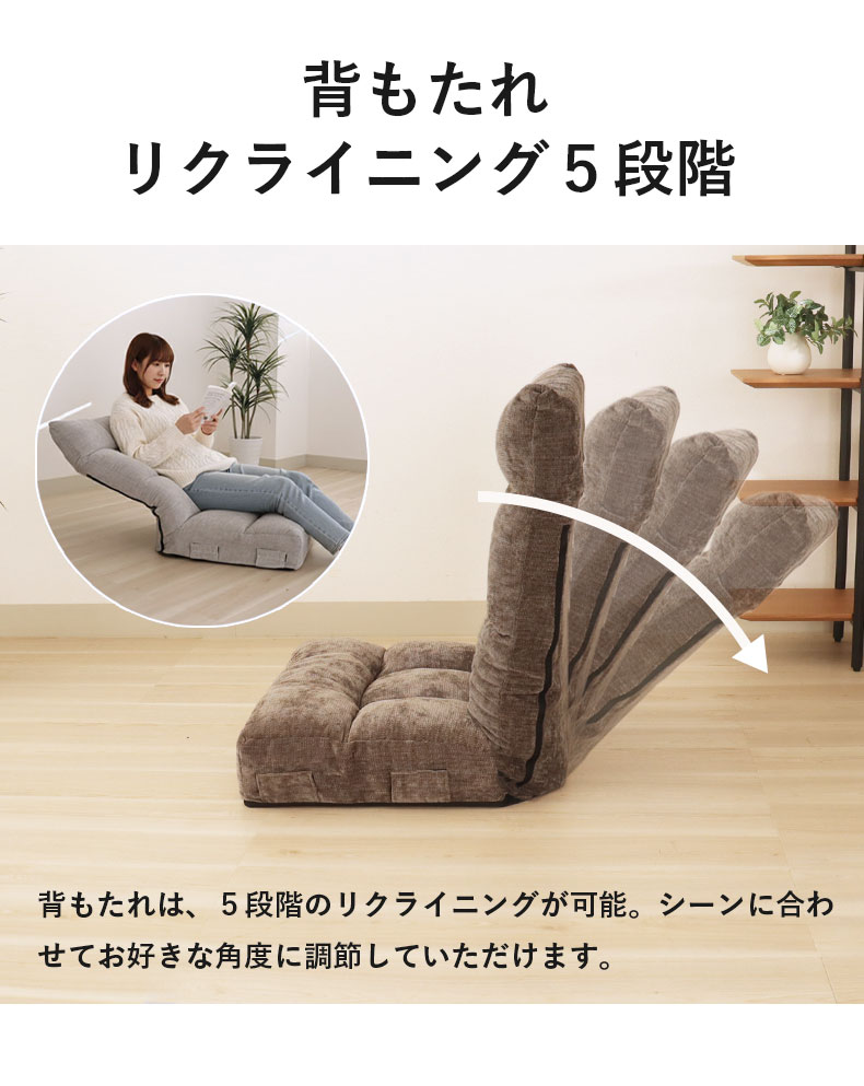 ポケットコイル座椅子 ネクサスの機能