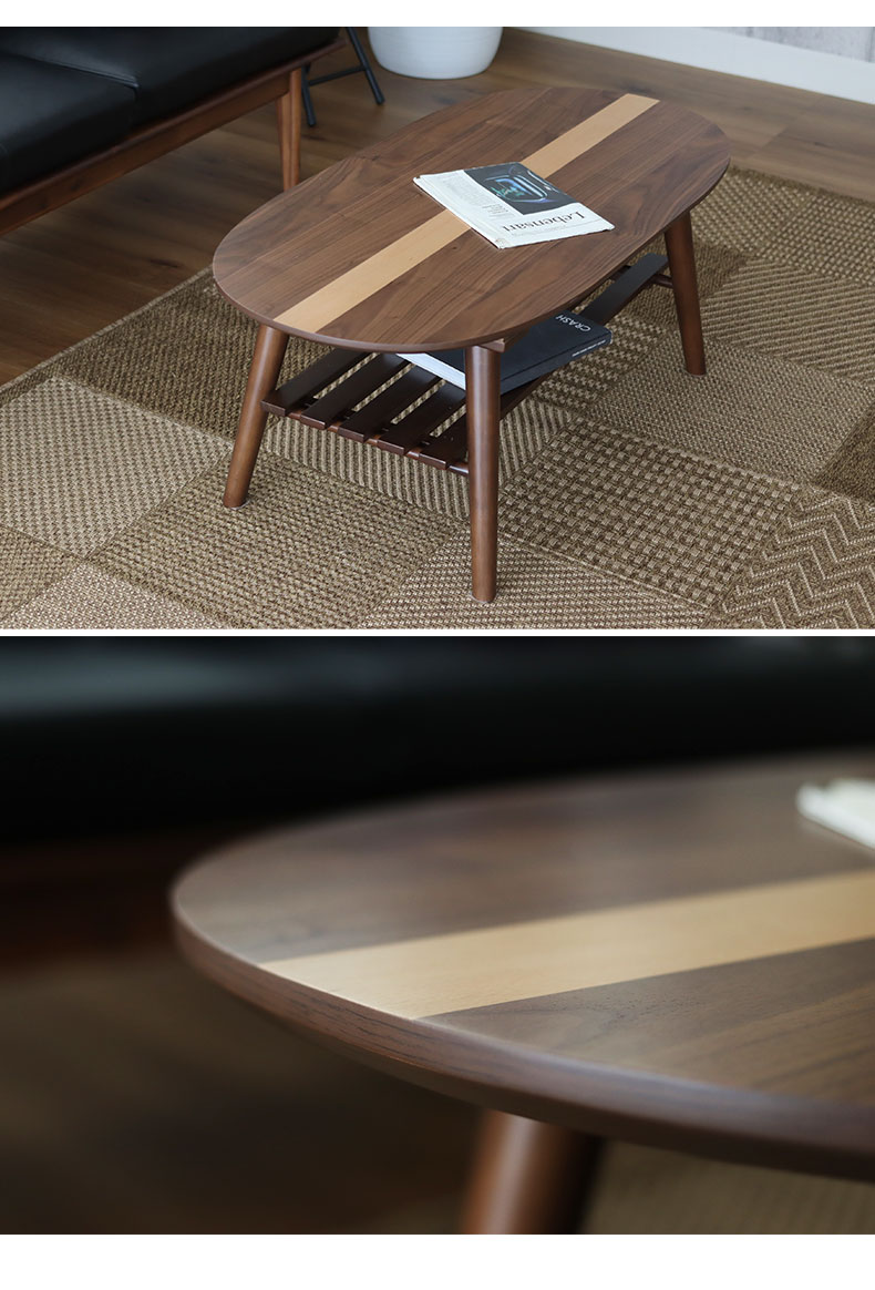 幅105cm センターテーブル アレンの使用例