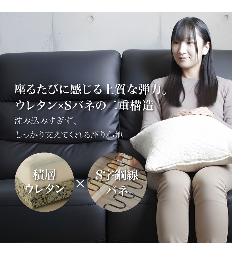カウチソファ ジャガーの機能