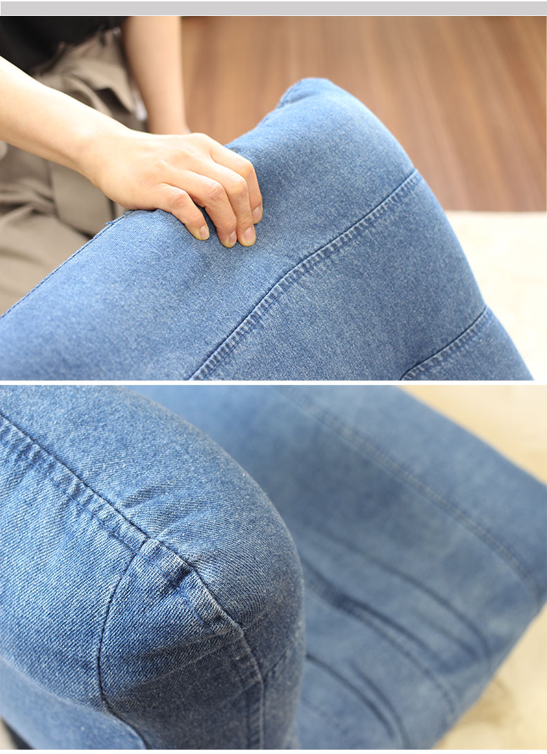 回転座椅子 ジーンズの使用例