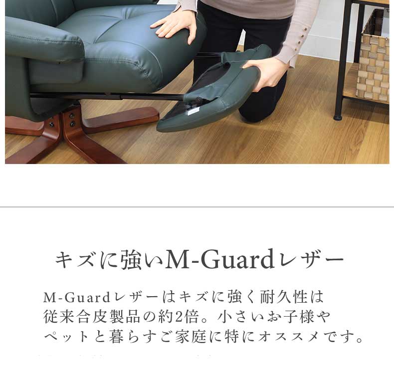 パーソナルチェア リッツ2の素材