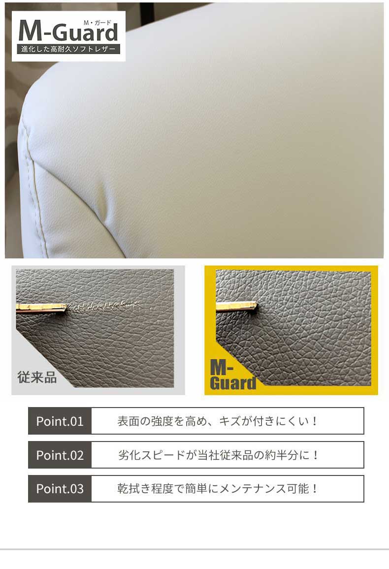 パーソナルチェア リッツ2の素材
