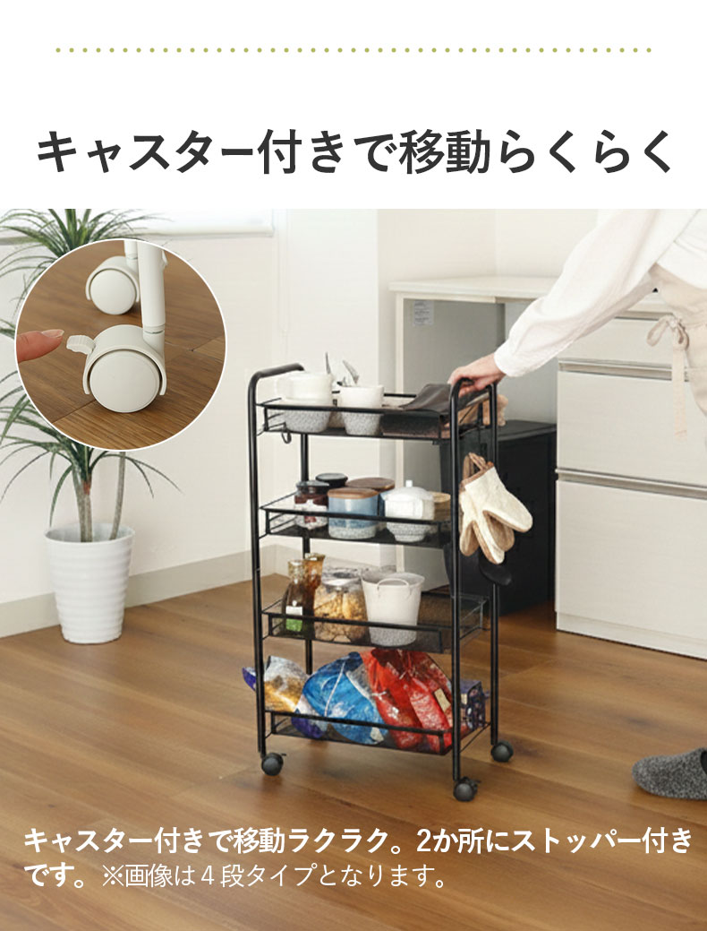 スリムメッシュワゴン ネッツの機能