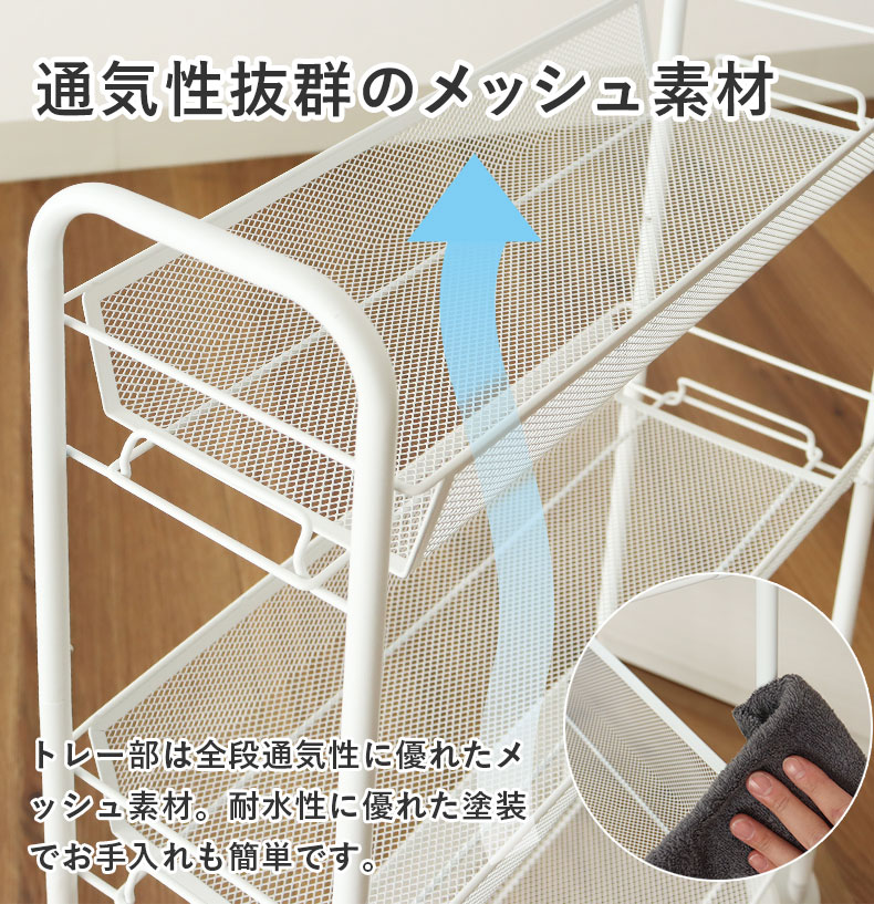 スリムメッシュワゴン ネッツの機能