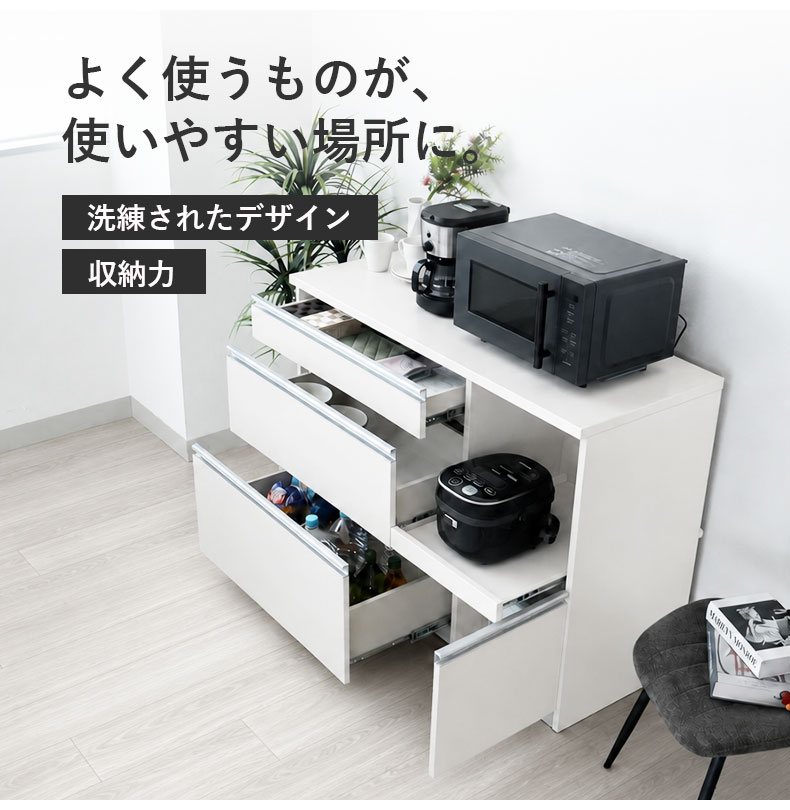 120幅カウンター ベイカーの機能