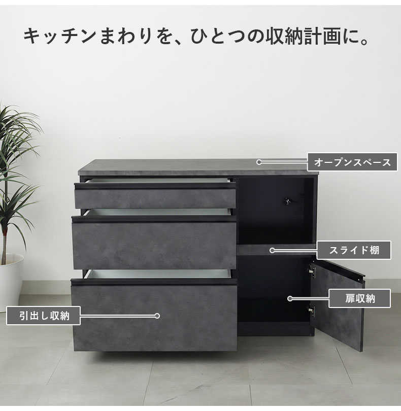 120幅カウンター ベイカーの機能