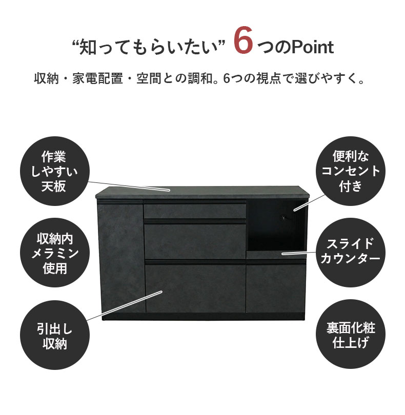 140幅カウンター ベイカーの機能