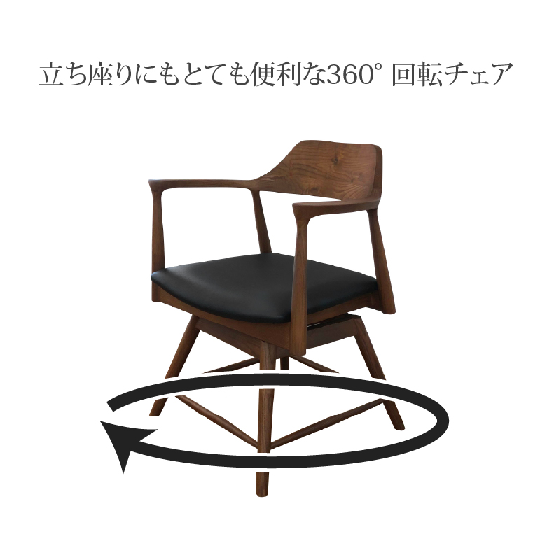 回転チェア ロジャーの機能