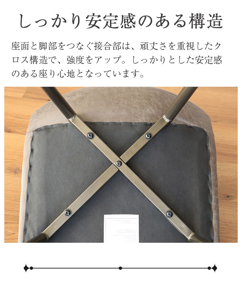 ダイニングチェア アレストの機能