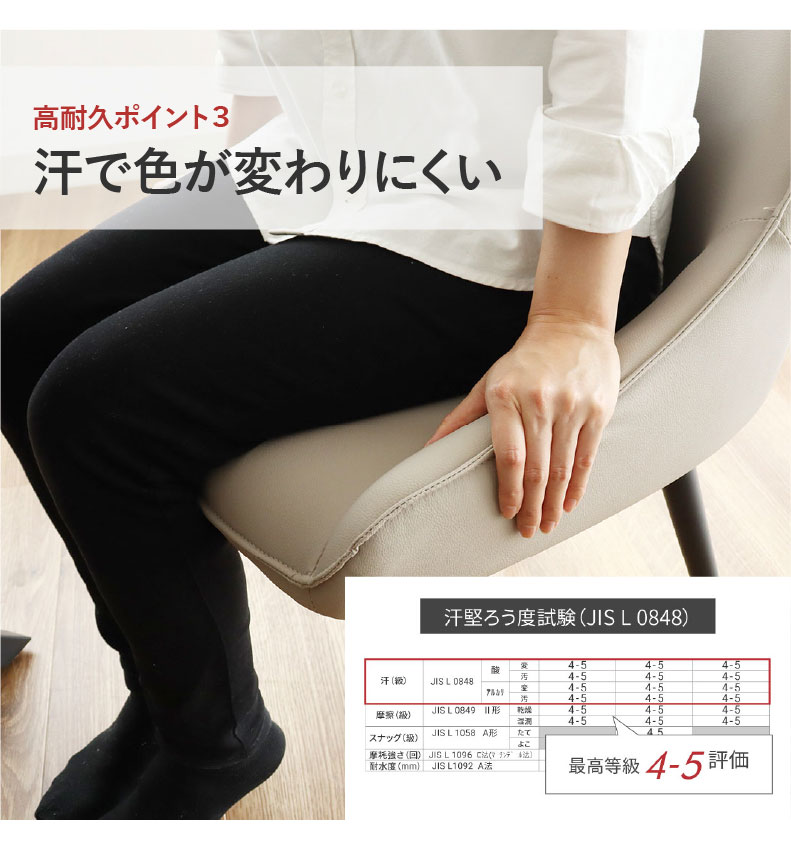 ダイニングチェア アルファの機能