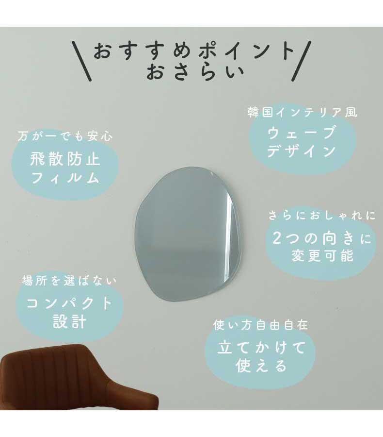 ウォールミラー ウェーブの機能