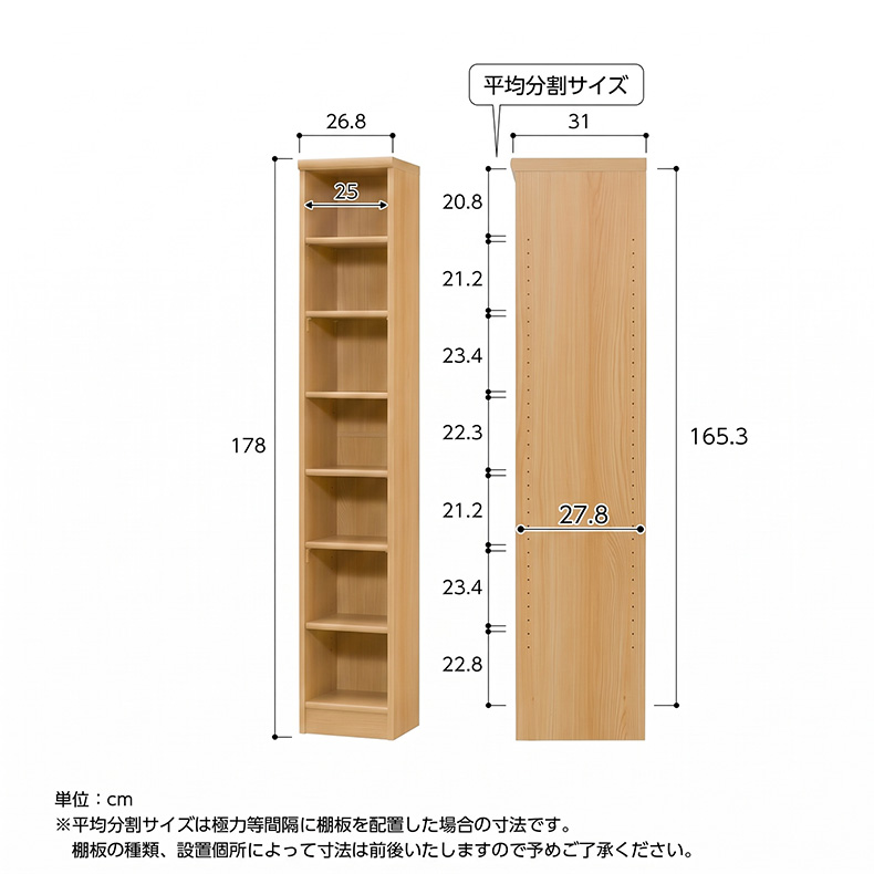 オープンラック カラーラックの説明