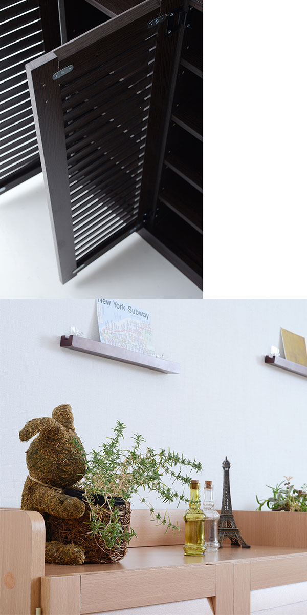 2個セット　幅約30cm　ルーバーシューズボックスのサイズ1