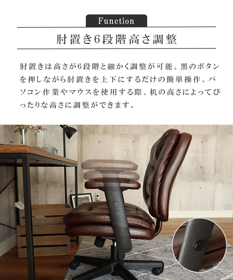 ワークチェア クロノスの機能