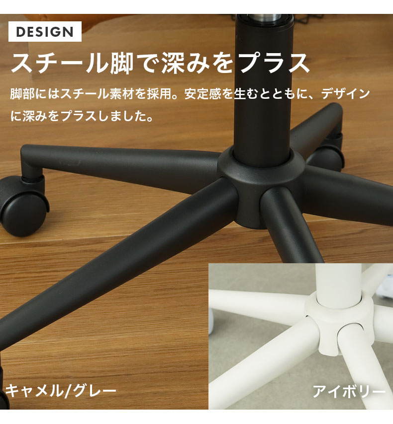 デスクチェア シルビアの機能