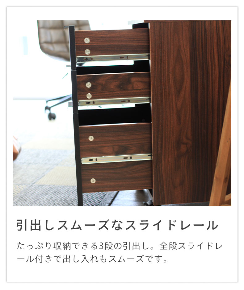 デスクワゴン ノートの機能