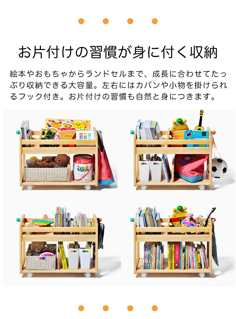 キッズブックワゴン ブォーノ3の機能