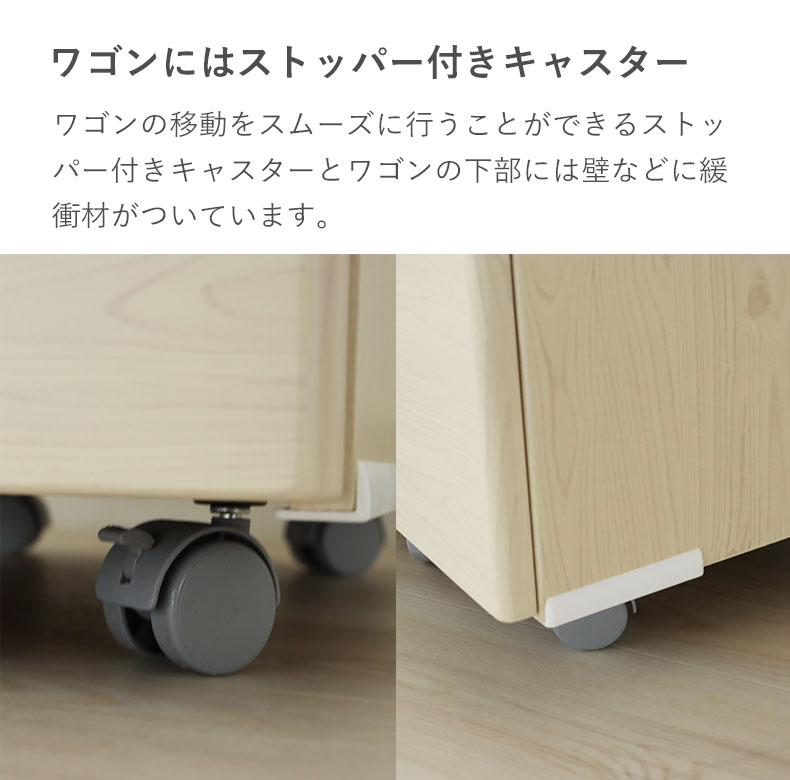 ラック付き学習デスク フローラの機能