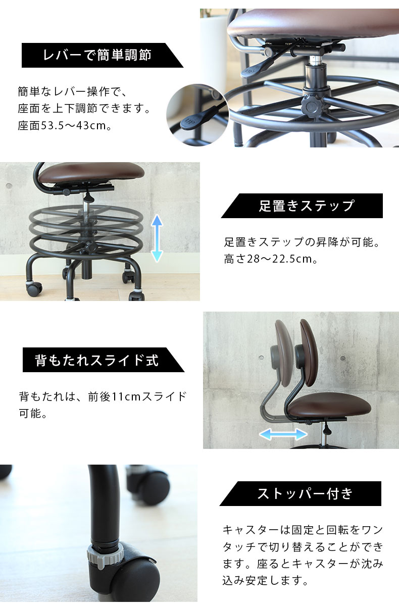 回転チェア ブロストの機能
