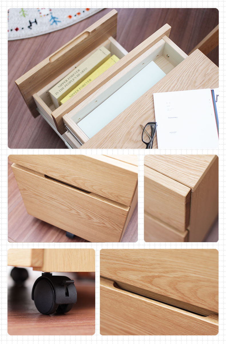 幅40cm 学習デスクワゴン ドロシーの使用例