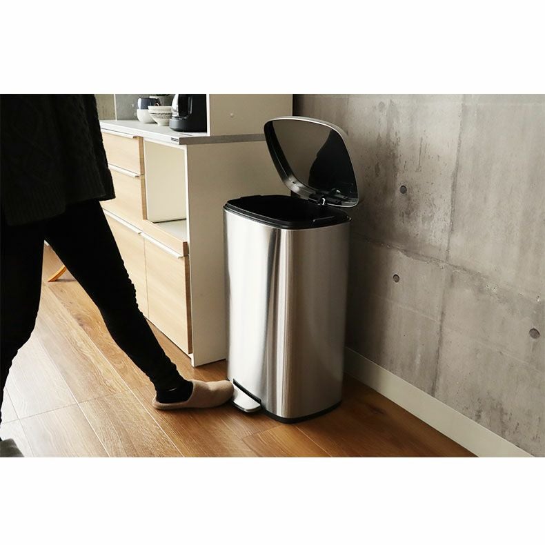 50L ステンレス ダストボックス フラットランド