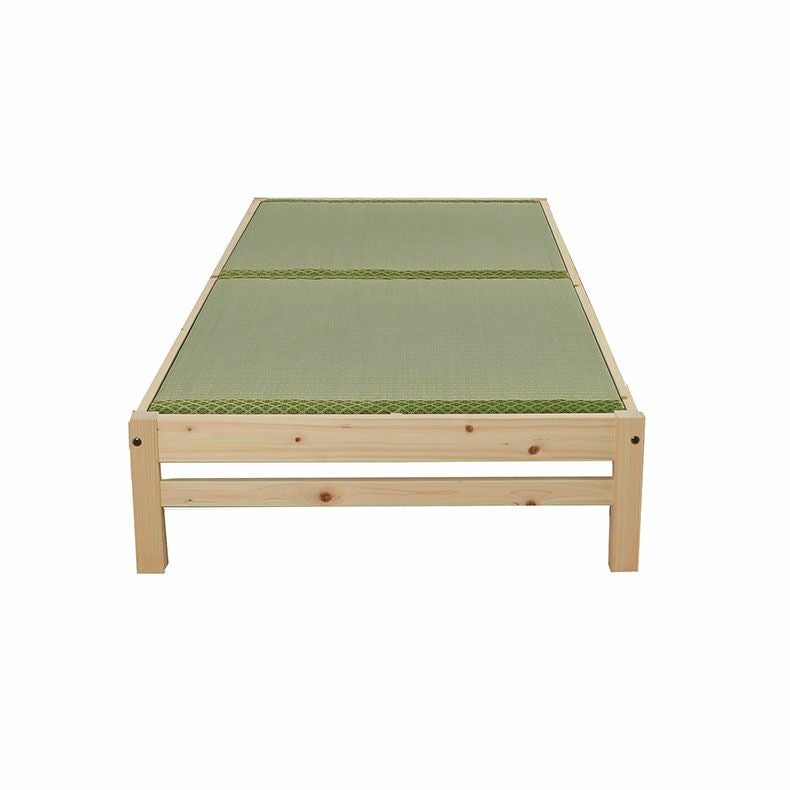 ベッドフレーム | 【通販限定】宮無し ひのきベッド い草張り床板 檜