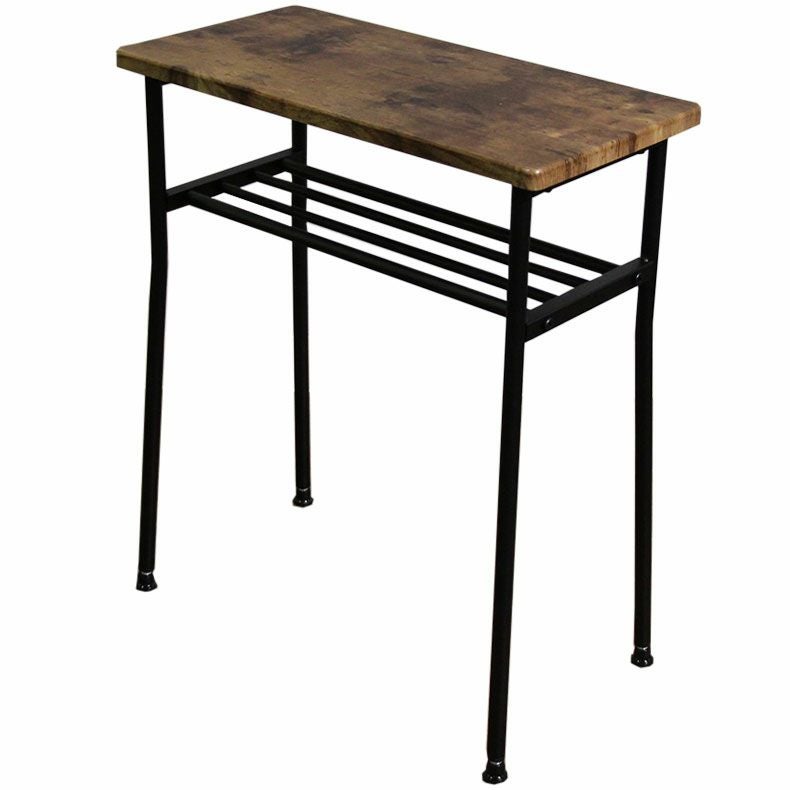 長角 サイドテーブル レトロ