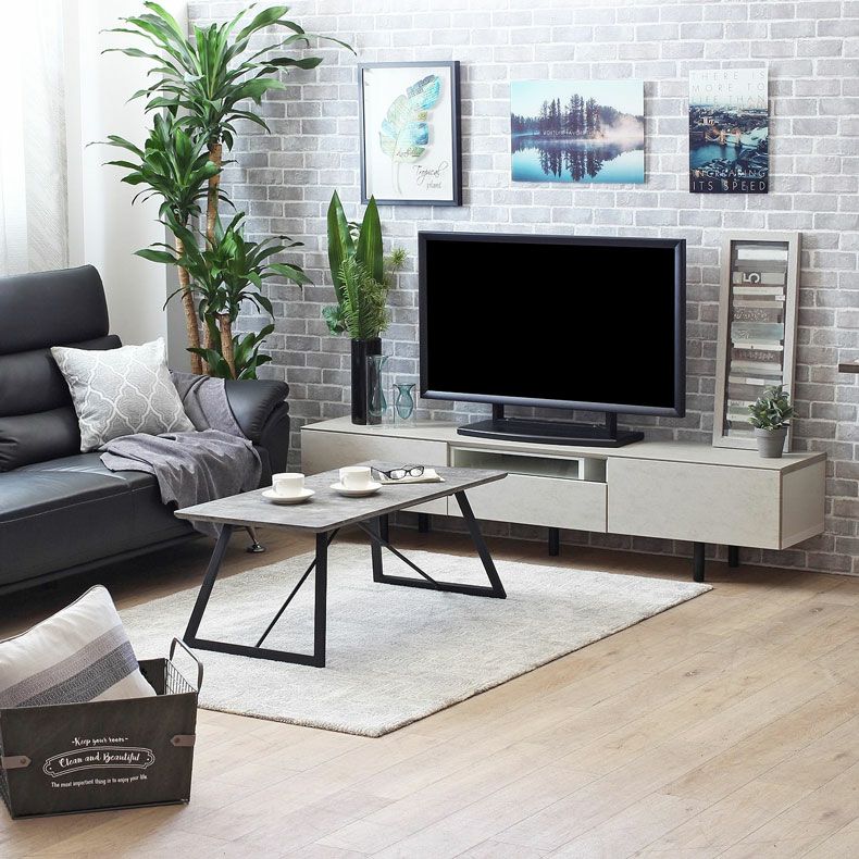 【商談終了】ナマべインテリア　テレビボード マナベインテリアハーツ テレビ台 テレビボード ローボード 幅210cm