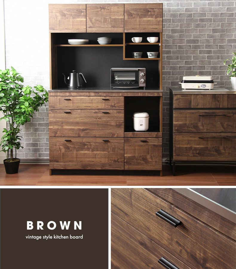 食器棚 リルケ 幅120cm | 家具・インテリアのマナベインテリアハーツ