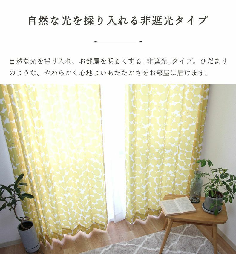 2枚入り 100x110cm 2枚入り 既製カーテン ブロンマ | マナベインテリア