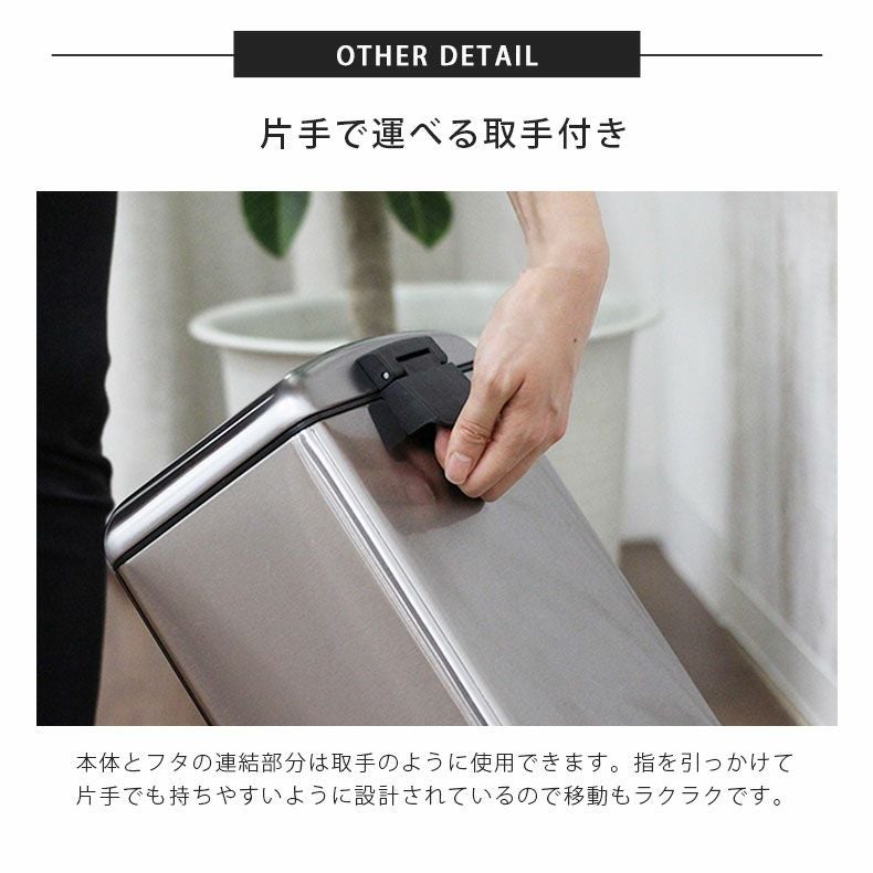 12L ゴミ箱 ステンレス ダストボックス ペダル付き ふた付き キッチン