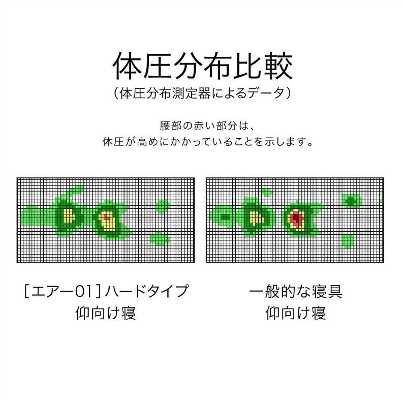 送料無料】 ダブル [エアー01]マットレス ハード AiR