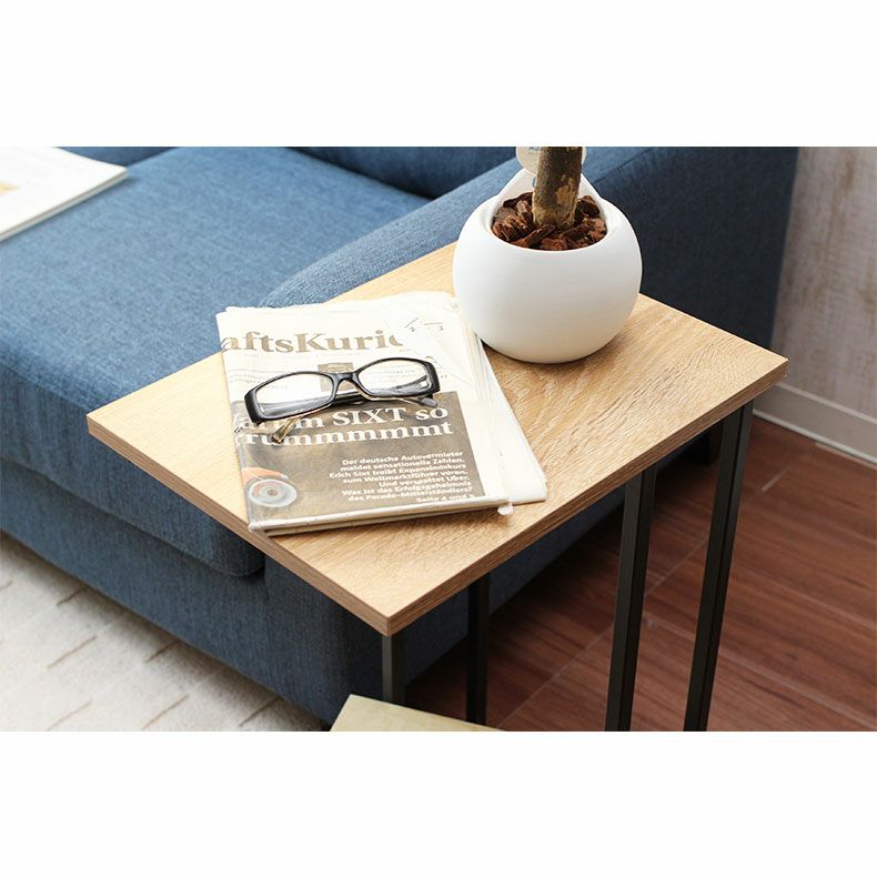 サイドテーブル ソファーテーブル キャスター付き ノート