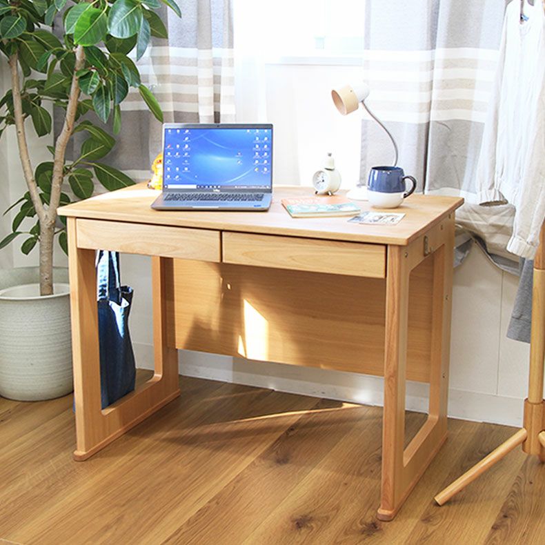 幅100cm デスク 学習机 天然木 子供 大人 ロミオ2