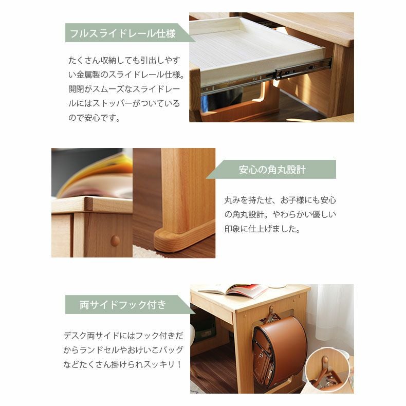 学習デスク4点セット ロミオ2