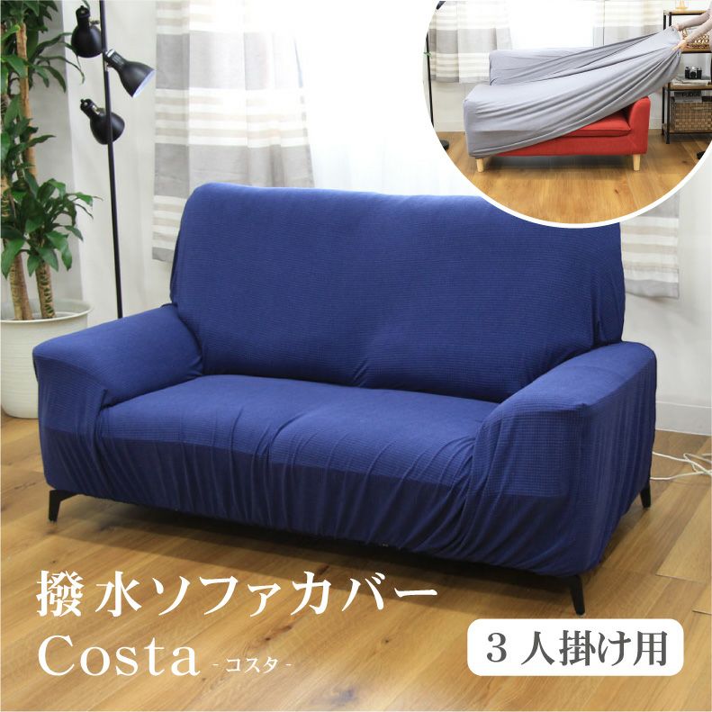 ※終了※【早い者勝ち★】３人掛けソファ　布製　カバー取り外しOK BACKYARD FAMILY（バックヤードファミリー） ソファーカバー 3人掛け