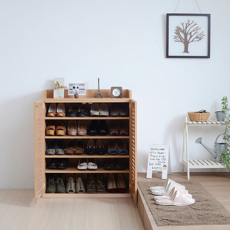 通販限定】幅75cm ルーバーシューズボックス