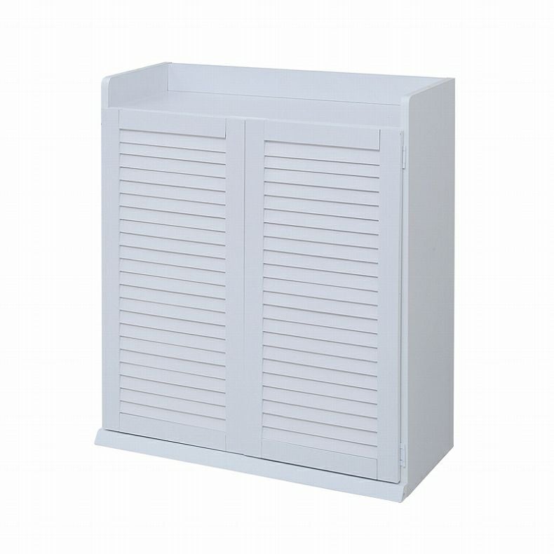 通販限定】幅75cm ルーバーシューズボックス