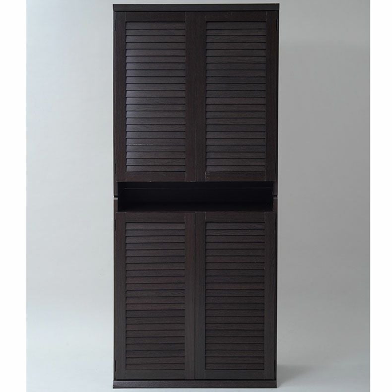 通販限定】2個セット 幅75cm ルーバーシューズボックス