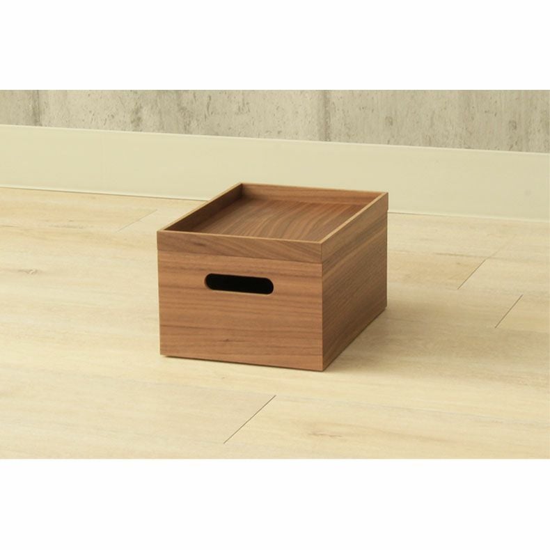 幅19cm 木製フタトレー