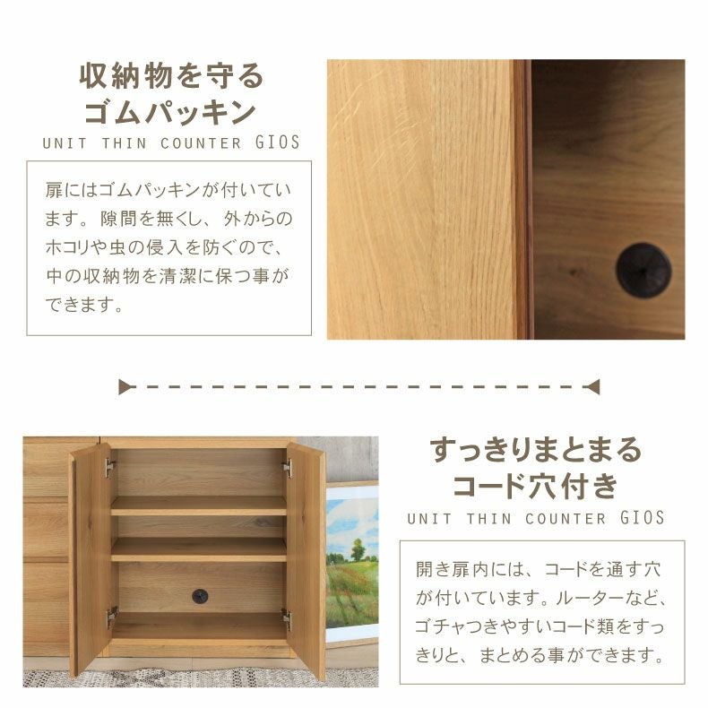 幅120cm カウンター 下台60引出 60開戸 ジオス 幅120cm カウンター 下台60引出 60開戸 ジオス