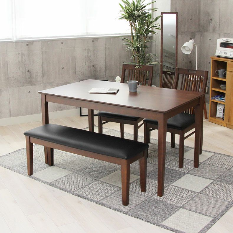 幅140cm ダイニングベンチ ブルーノ