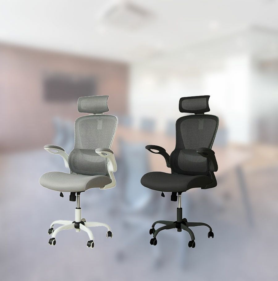 背中にフィットする デスクチェア オフィスチェア ランバーサポート