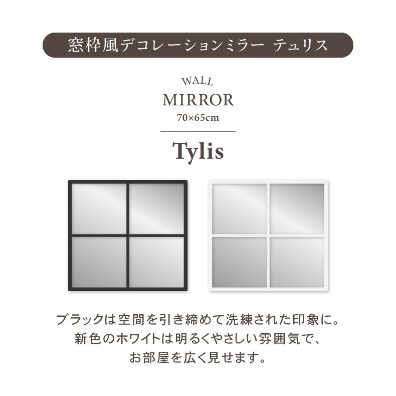 ミラー・コスメ収納 | ウォールミラー テュリス