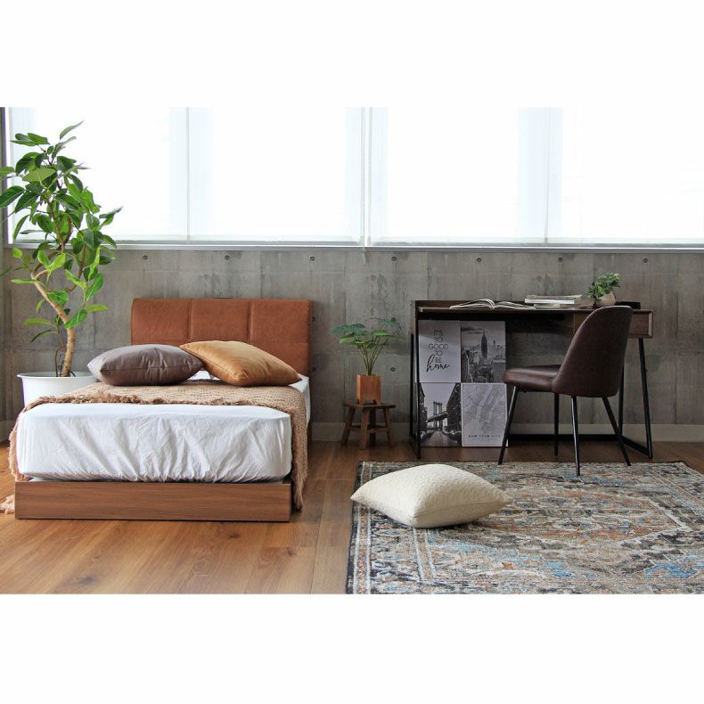 幅99cm シングル ベッドフレーム ローベッド 布床板 ファブリック