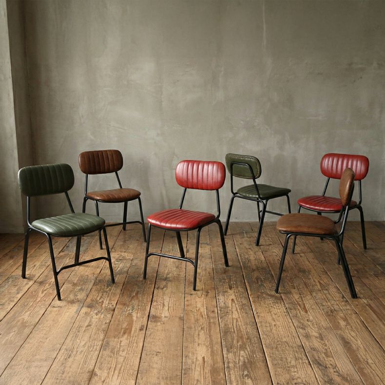 ダイニングチェア | ダイニングチェア おしゃれ レトロ レザー ララ