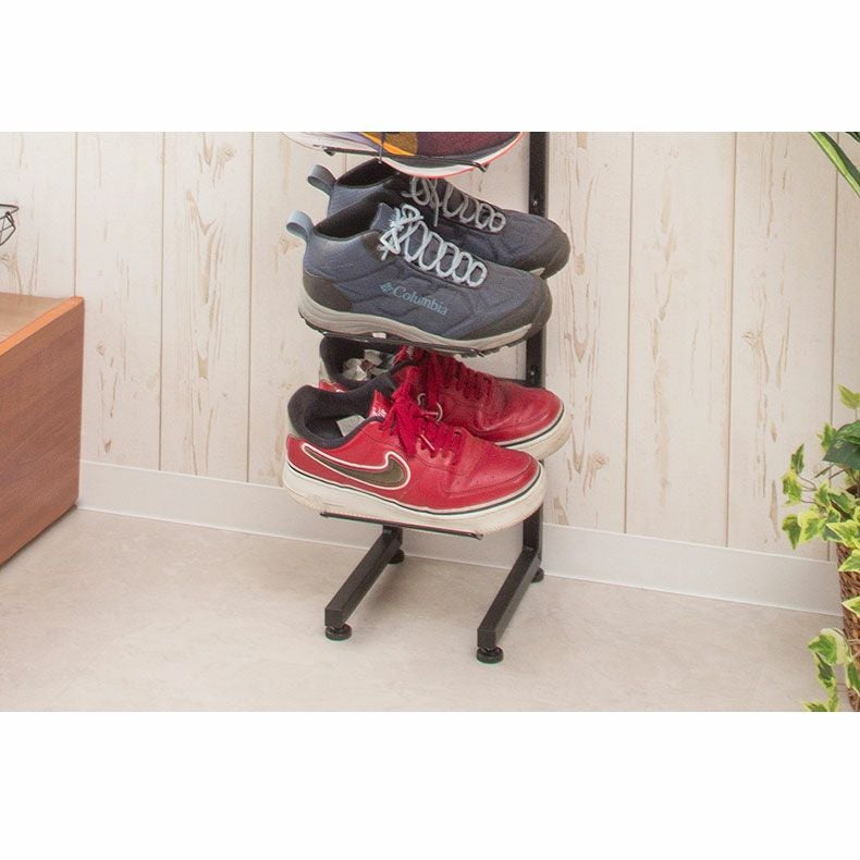 突っ張り式スニーカーディスプレイラック SYM-1001