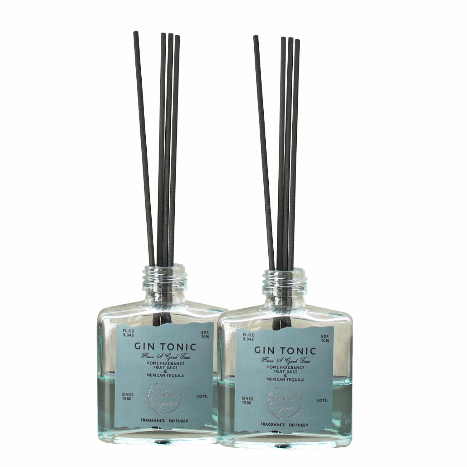 90ml] リードディフューザー｜カクテル 2個セット 香り ジントニック